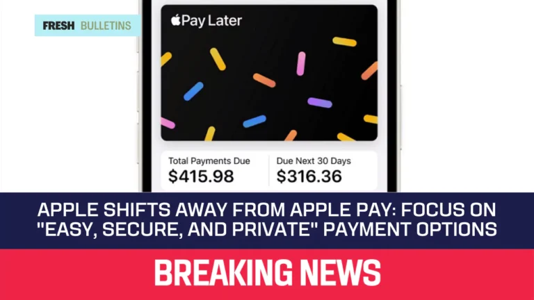 Apple Shifts Away from Apple Pay