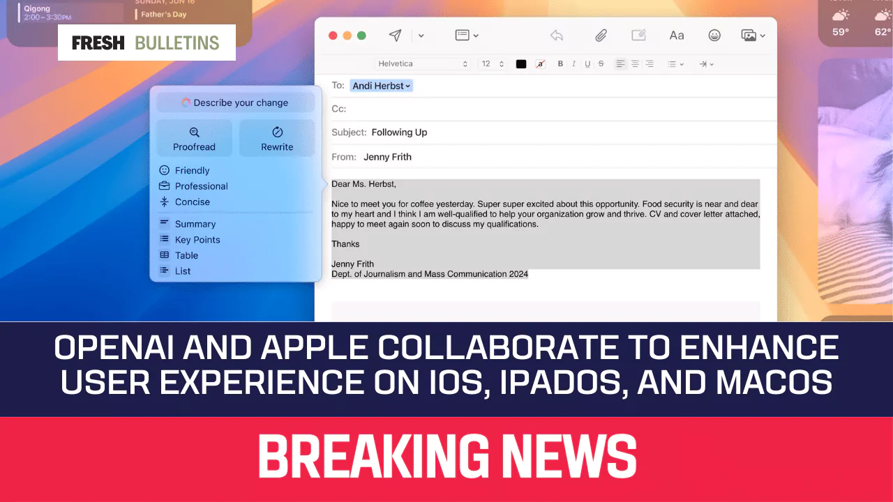 OpenAI and Apple Collaborate to Enhance User Experience on iOS