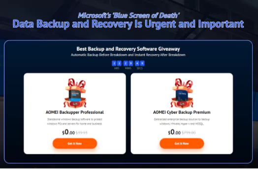 AOMEI Data Backup and Recovery