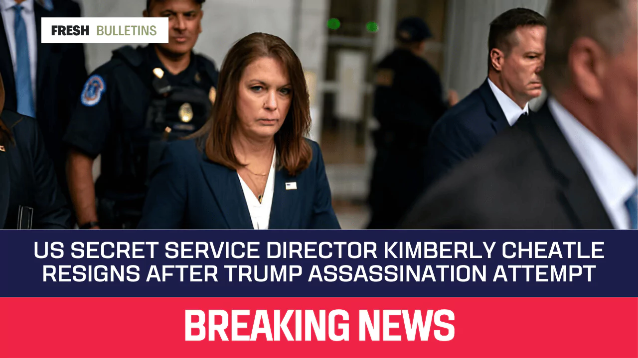 US Secret Service Director Kimberly Cheatle Resigns After Trump Assassination Attempt