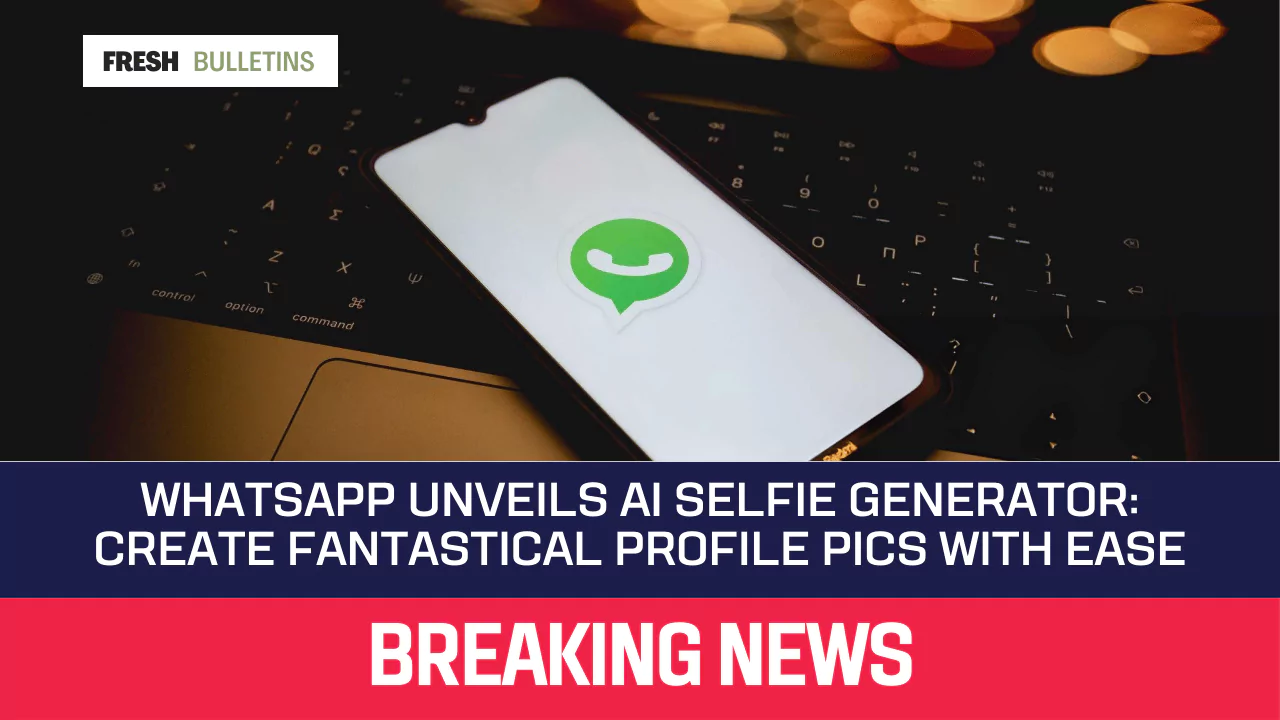 WhatsApp Unveils AI Selfie Generator