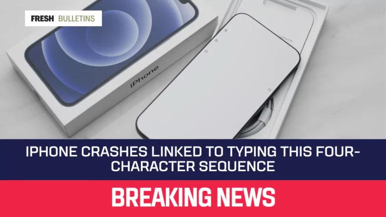 iPhone Crashes Linked to Typing This Four-Character Sequence