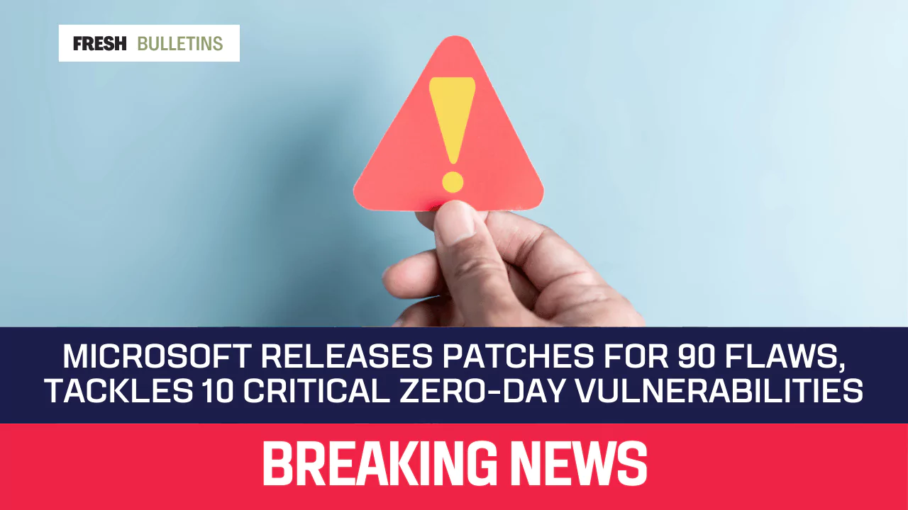 Microsoft Releases Patches for 90 Flaws