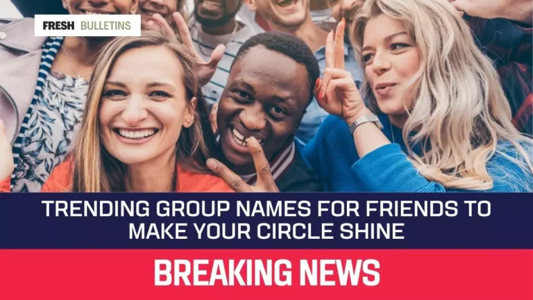 Trending Group Names for Friends to Make Your Circle Shine