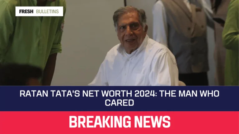 Ratan Tata's Net Worth