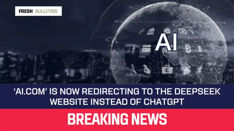 ‘AI.com’ Is Now Redirecting to the DeepSeek Website Instead Of ChatGPT